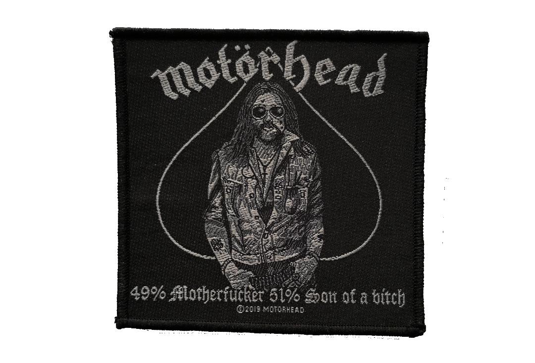 Official Band Merch | Motorhead - 49% Motherfucker Woven Patch