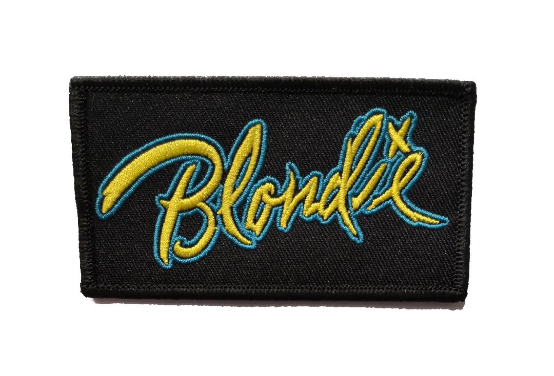 Official Band Merch | Blondie - Eat To The Beat Logo Woven Patch
