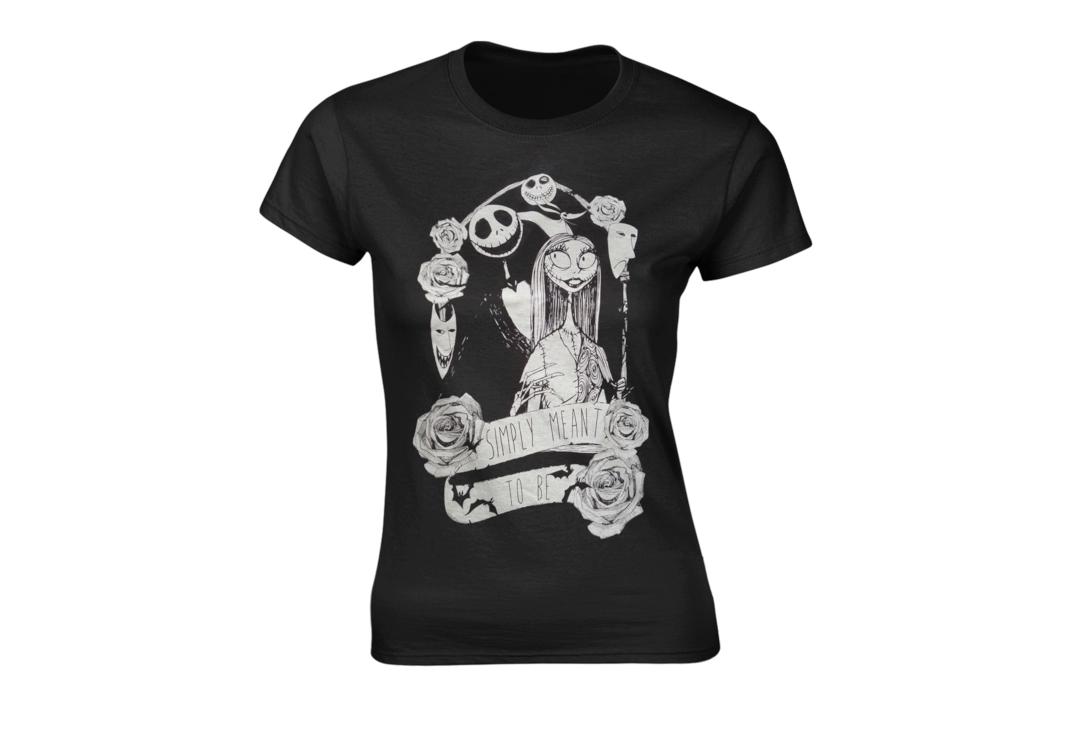 Official Film & TV Merch | The Nightmare Before Christmas Black Meant To Be Women's Tee