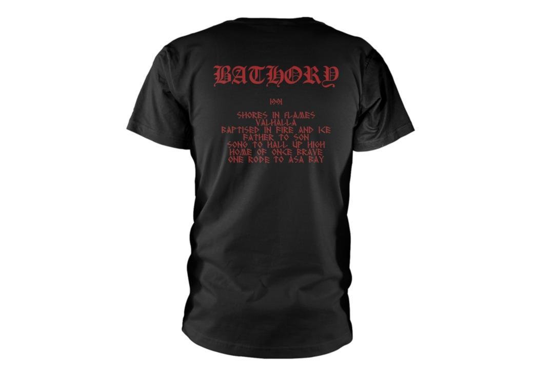 Bathory - Hammerheart Men's Official Short Sleeve T-Shirt - Back