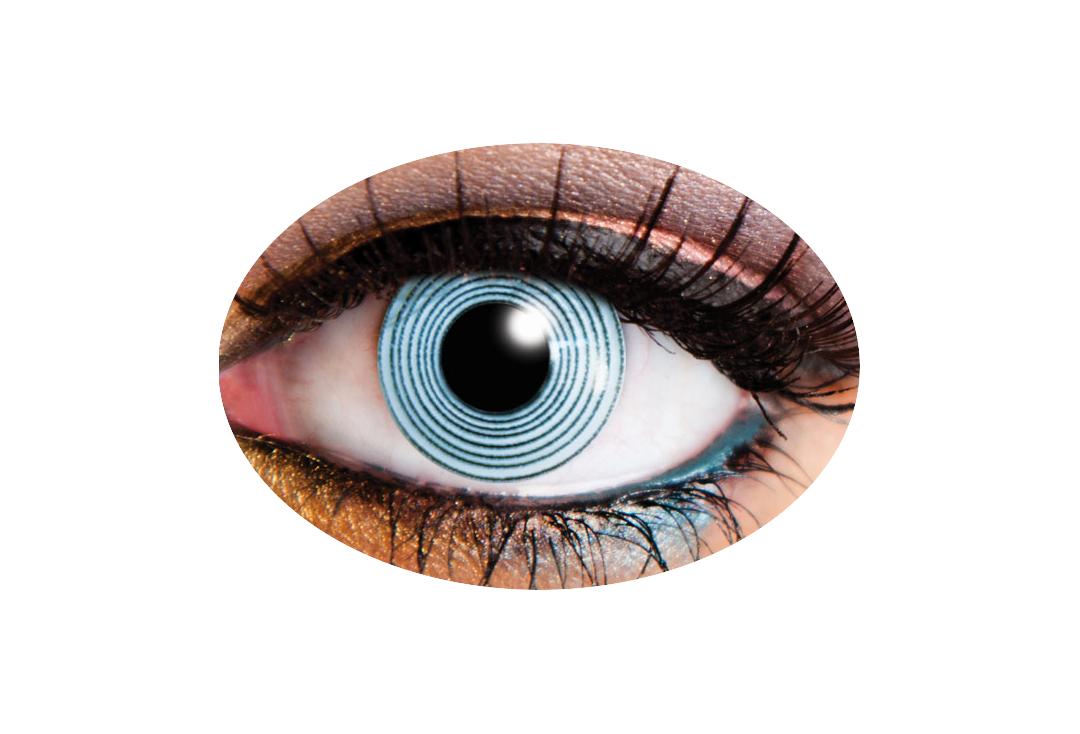 Innovision Lenses | Black Spiral 90 Day Contact Lenses