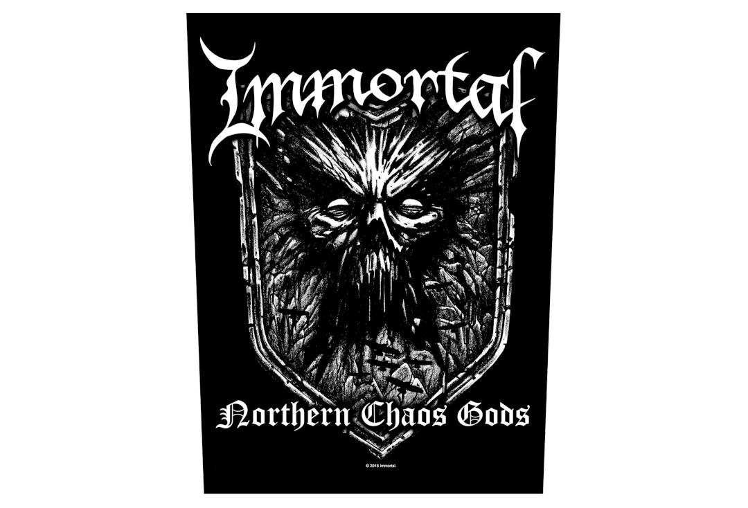 Official Band Merch | Immortal - Northern Chaos Gods Printed Back Patch
