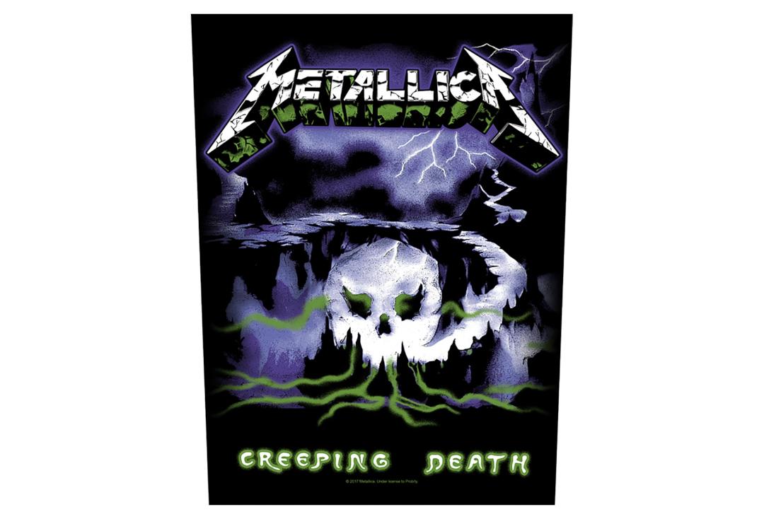 Official Band Merch | Metallica - Creeping Death Printed Back Patch