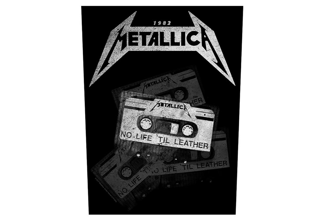 Official Band Merch | Metallica - No Life 'Til Leather Printed Back Patch