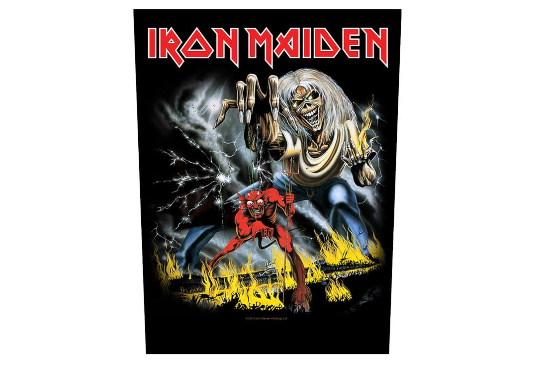 Official Band Merch | Iron Maiden - Number Of The Beast Printed Back Patch