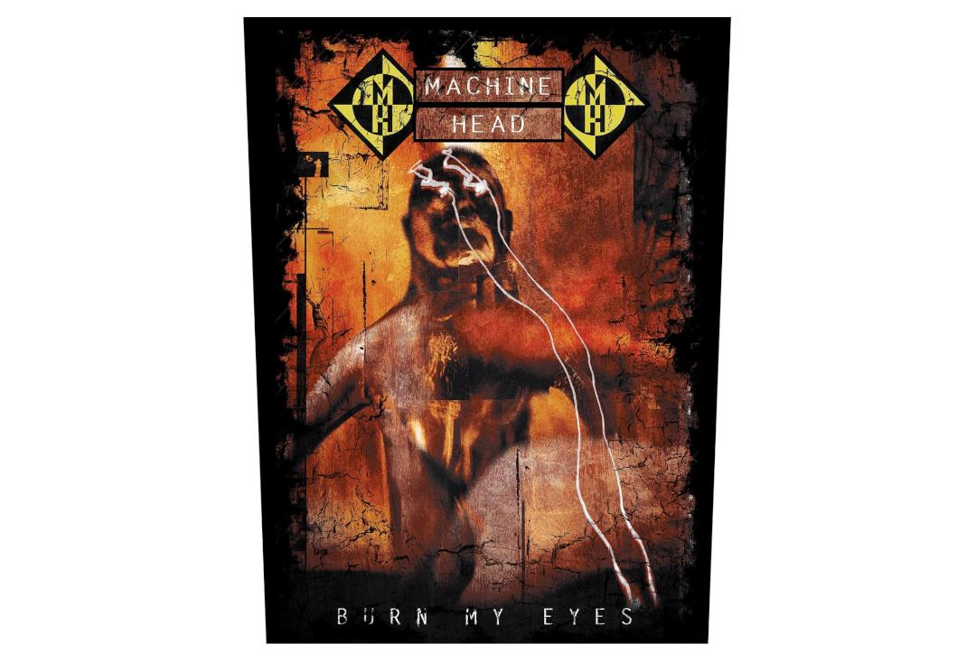 Official Band Merch | Machine Head - Burn My Eyes Printed Back Patch