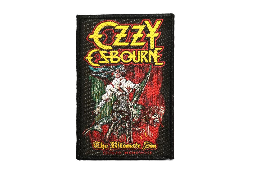 Official Band Merch | Ozzy Osbourne - The Ultimate Sin Woven Patch