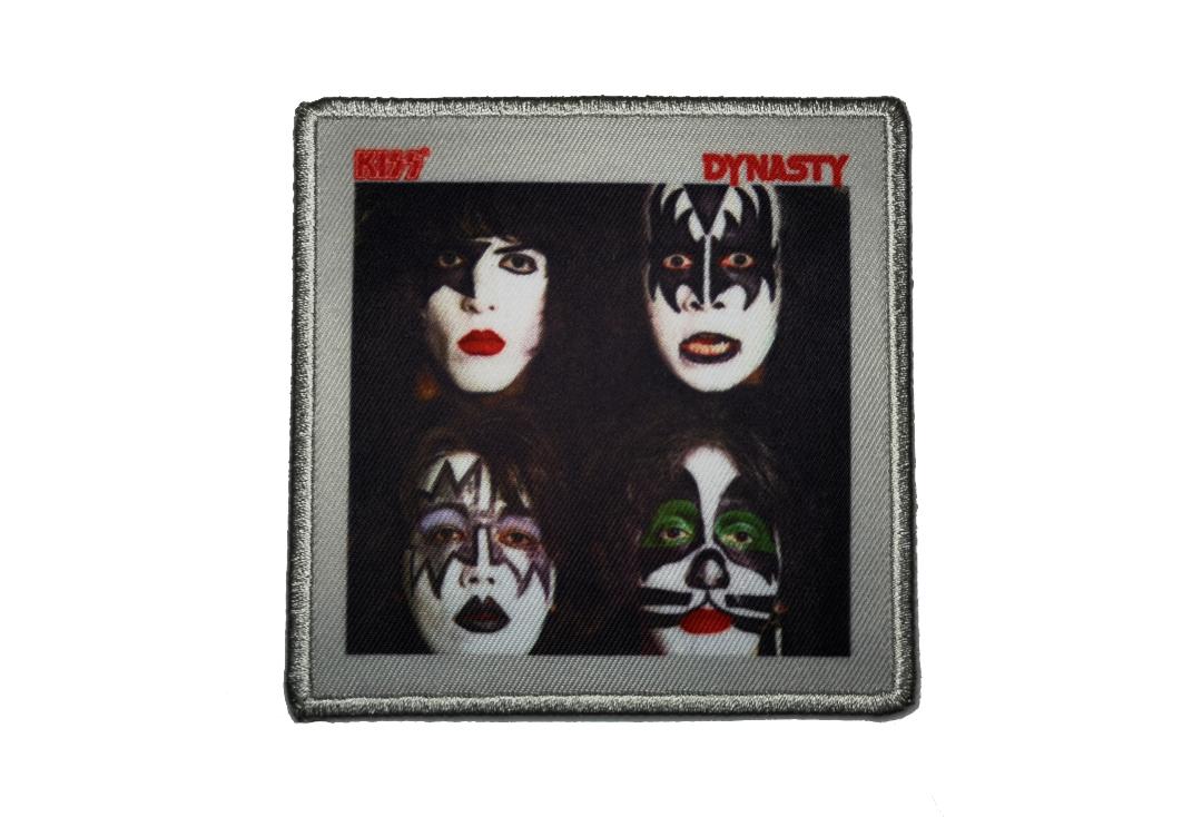 Official Band Merch | Kiss - Dynasty Album Cover Woven Patch