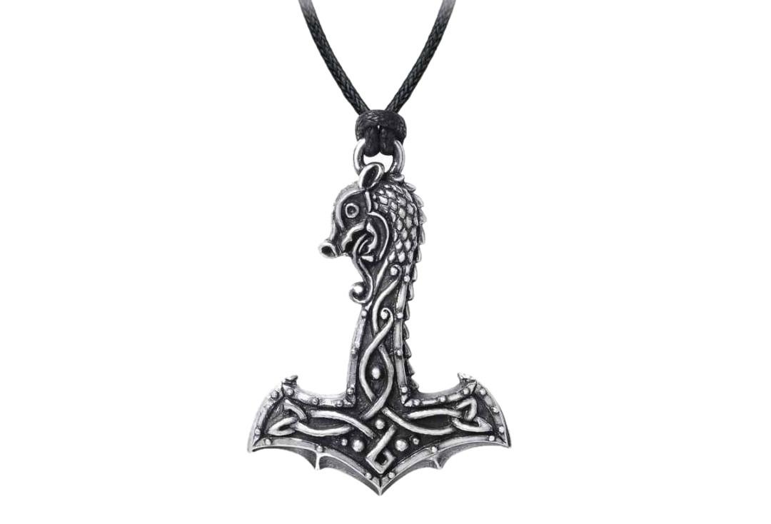 Alchemy Gothic | Drakkar Hammer Necklace