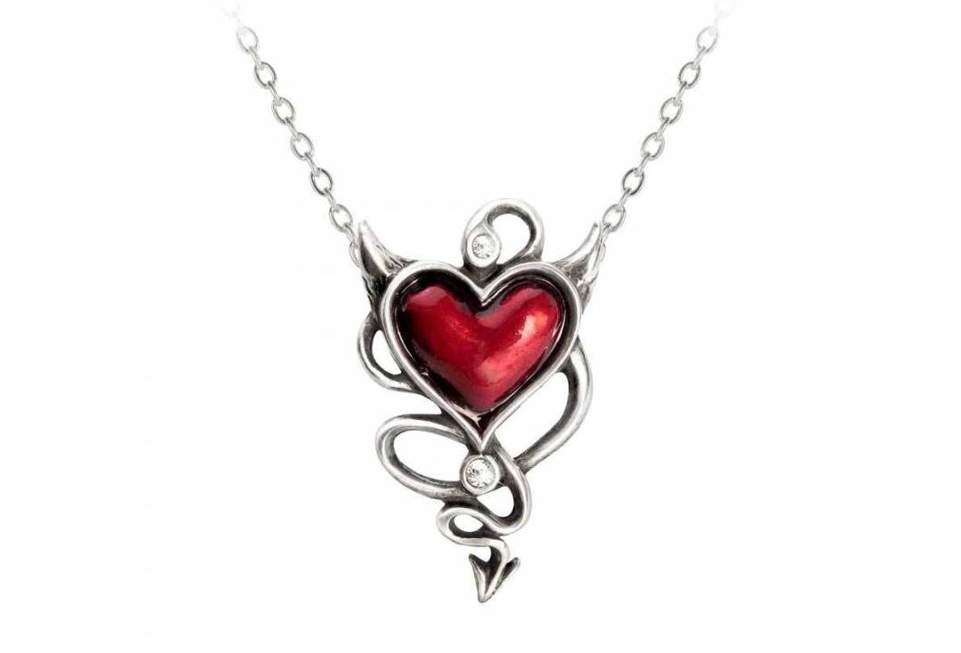 Alchemy Gothic | Devil Heart Necklace - Main