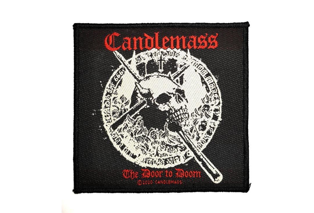 Official Band Merch | Candlemass - The Door To Doom Woven Patch