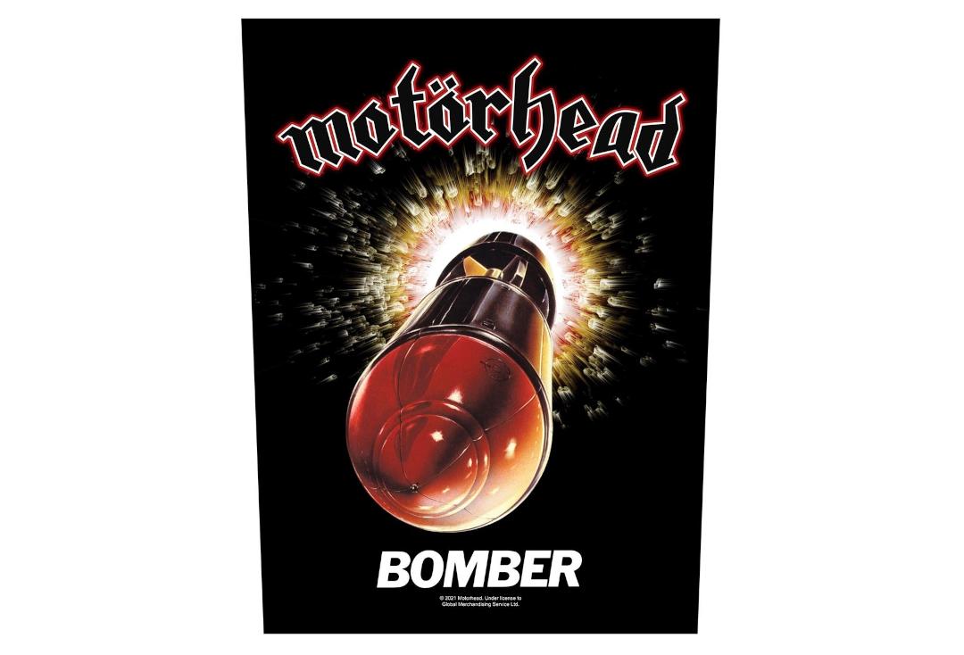 Official Band Merch | Motorhead - Bomber Printed Back Patch