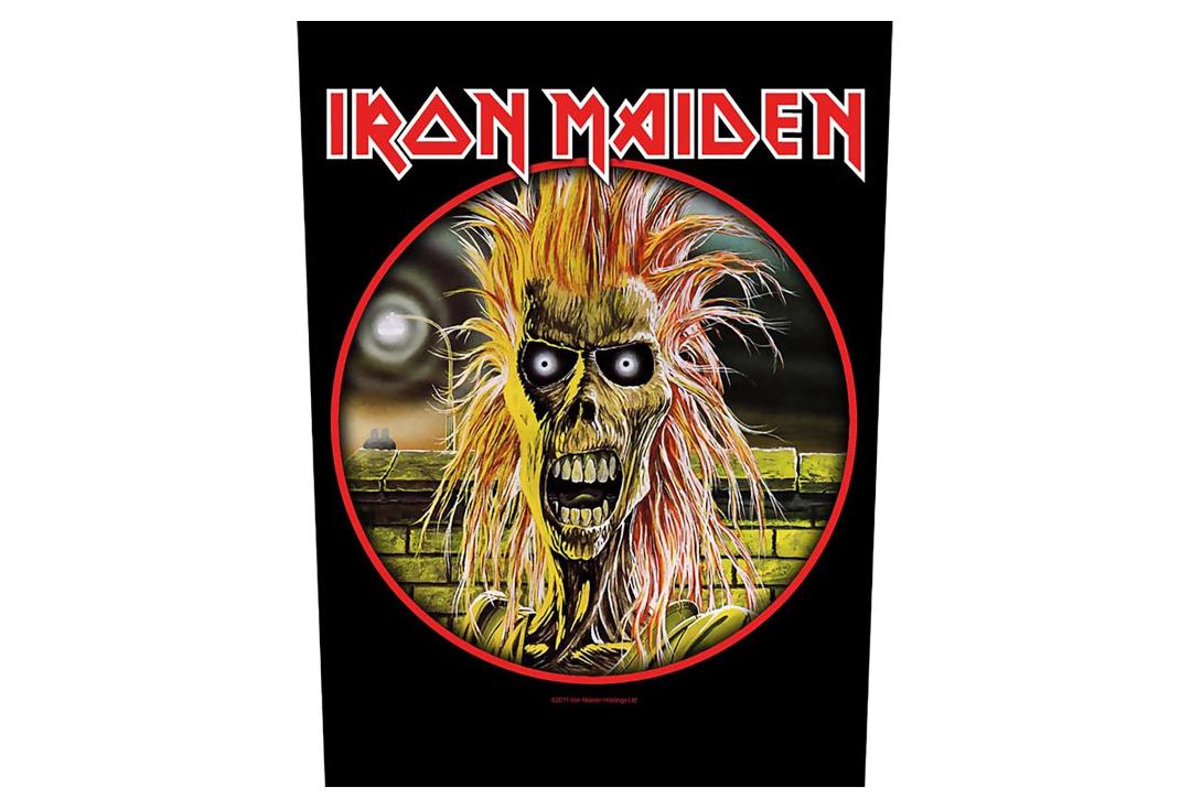 Official Band Merch | Iron Maiden - Iron Maiden Printed Back Patch