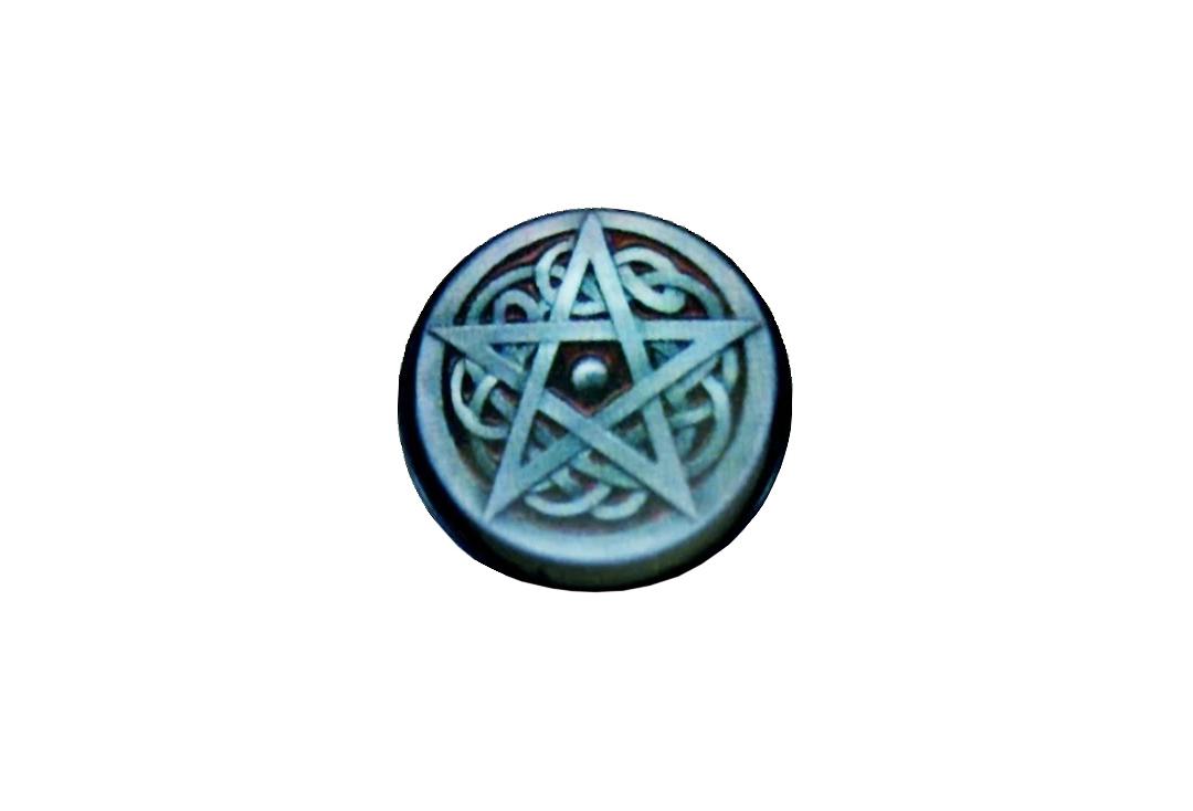Void Clothing | Celtic Pentagram Button Badge