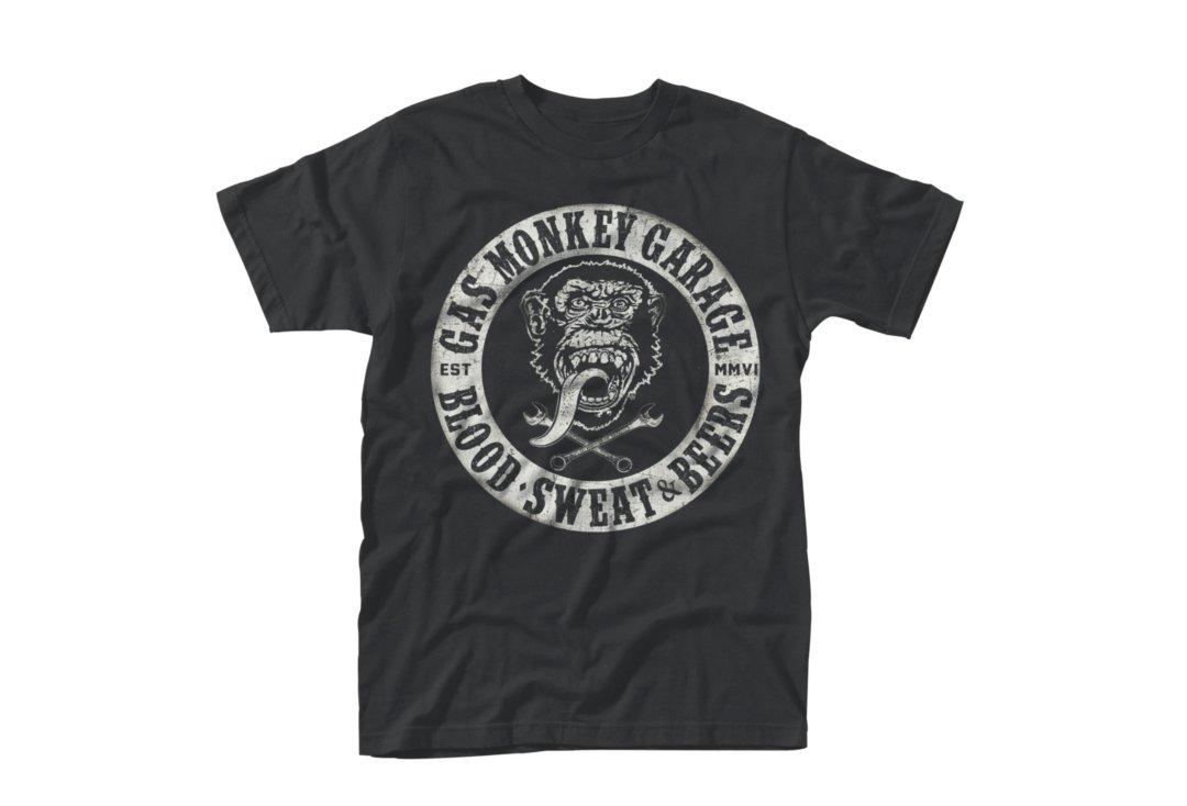 Gas Monkey Garage | Blood, Sweat & Tears Short Sleeve T-Shirt