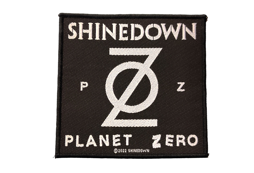 Official Band Merch | Shinedown - Planet Zero Woven Patch