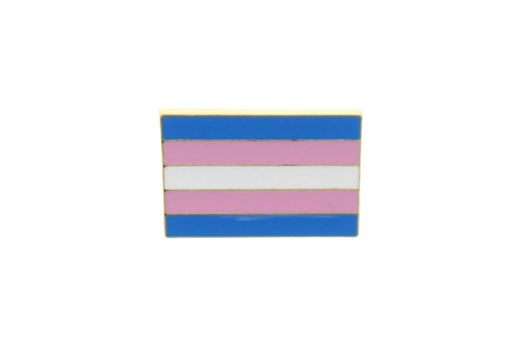 Void Clothing | Trans Pride Flag Metal Pin Badge