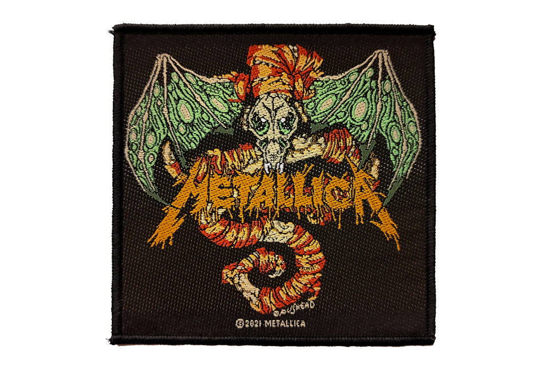 Official Band Merch | Metallica - Wherever I May Roam Woven Patch
