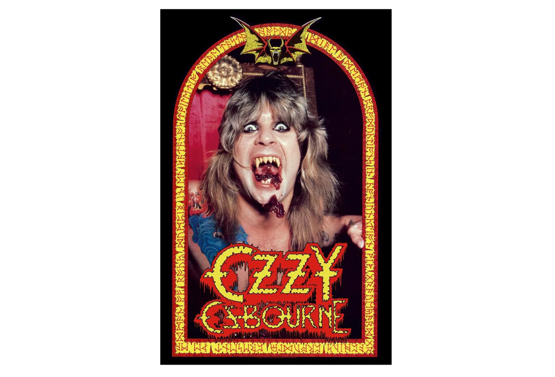 Official Band Merch | Ozzy Osbourne - Speak Of The Devil Printed Textile Poster