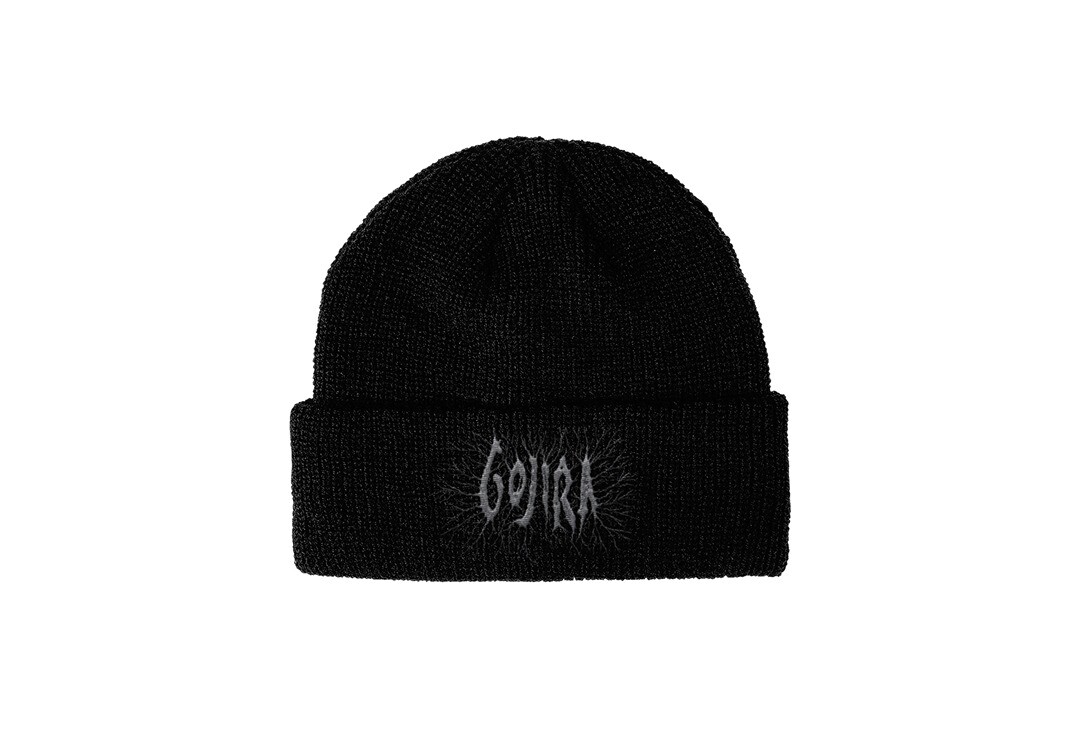 Official Band Merch | Gojira - Branch Logo Embroidered Official Knitted Beanie Hat