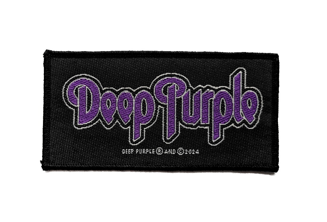 Deep Purple - Logo Sew On Woven Patch