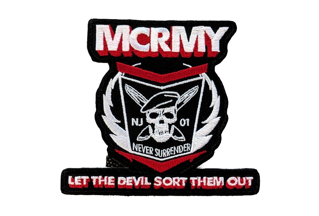 My Chemical Romance - MCRMY Never Surrender Iron On Embroidered Patch