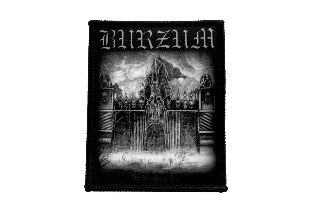 Burzum - Det Som Iron On Printed Patch