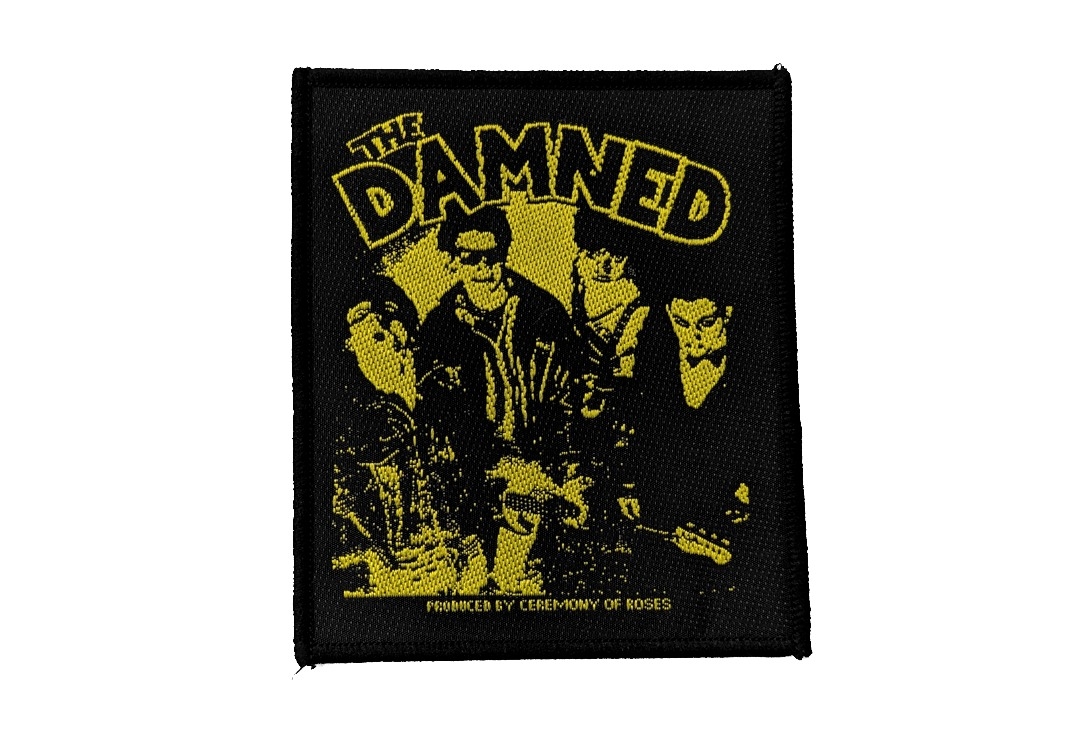 The Damned - Young, Hot, Loud & Stiff Sew On Woven Patch