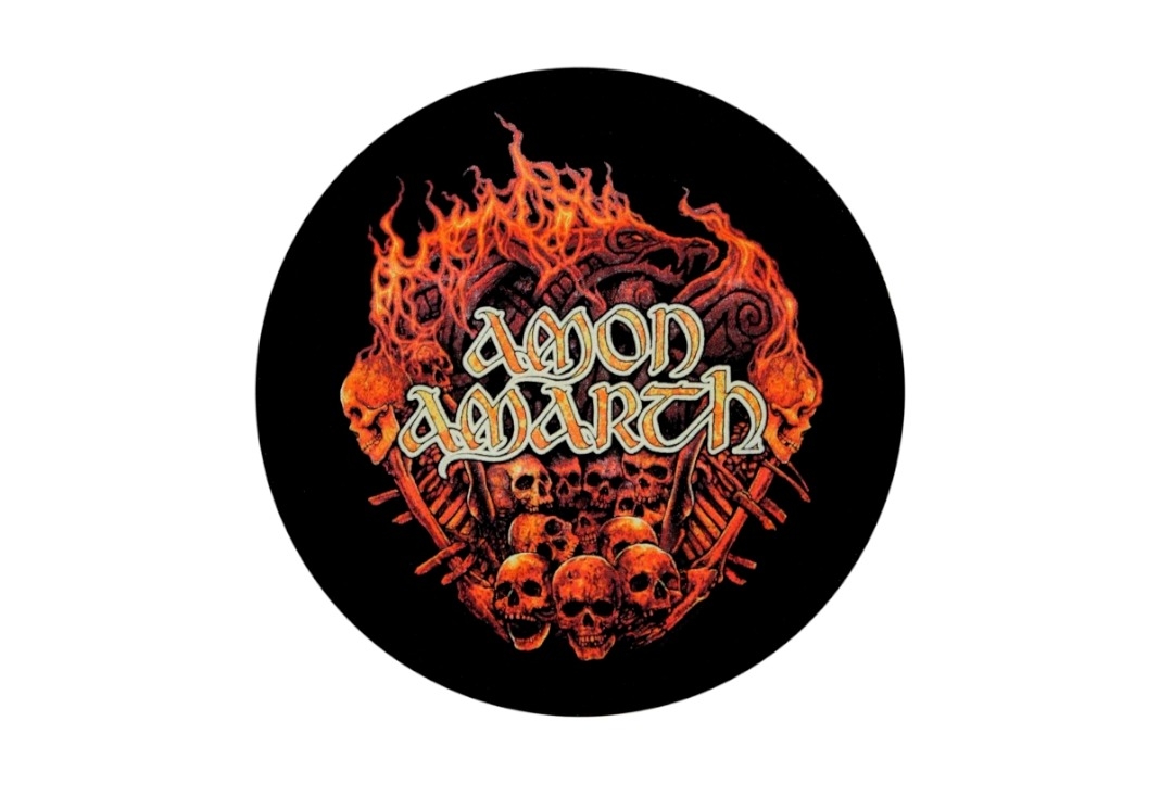 Amon Amarth - Battlefield Printed Circular Back Patch