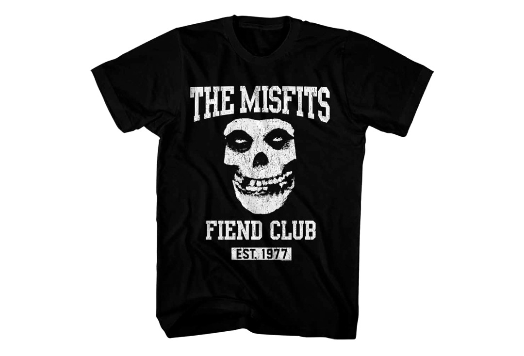 Misfits - Fiend Club Black & White Men's Official Short Sleeve T-Shirt