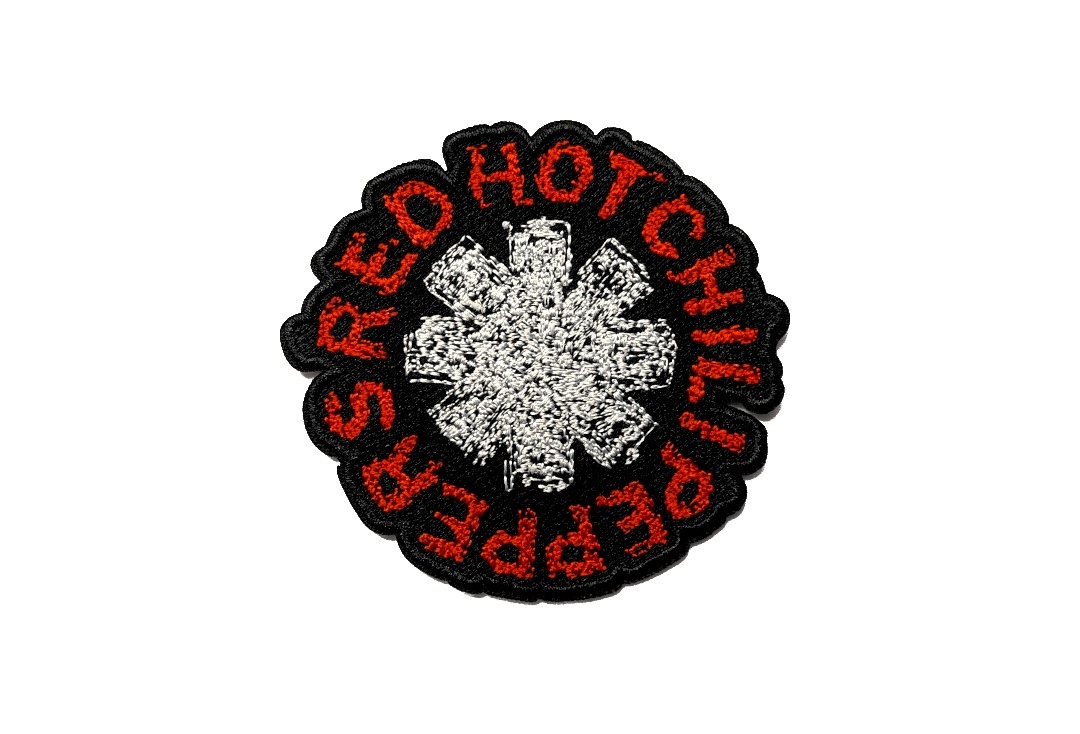 Red Hot Chili Peppers - Scribble Asterisk Iron On Embroidered Patch