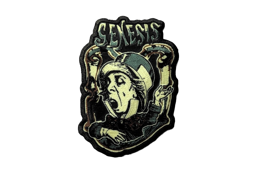Genesis - Mad Hatter Iron On Printed & Embroidered Patch