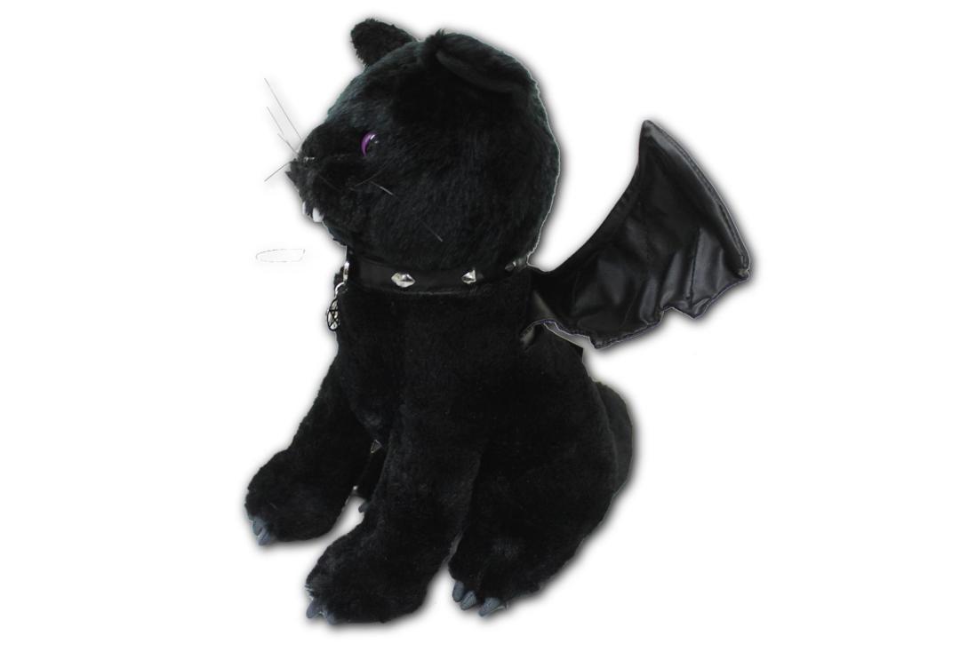 Spiral Direct | Bat Cat Plush Toy - Side View