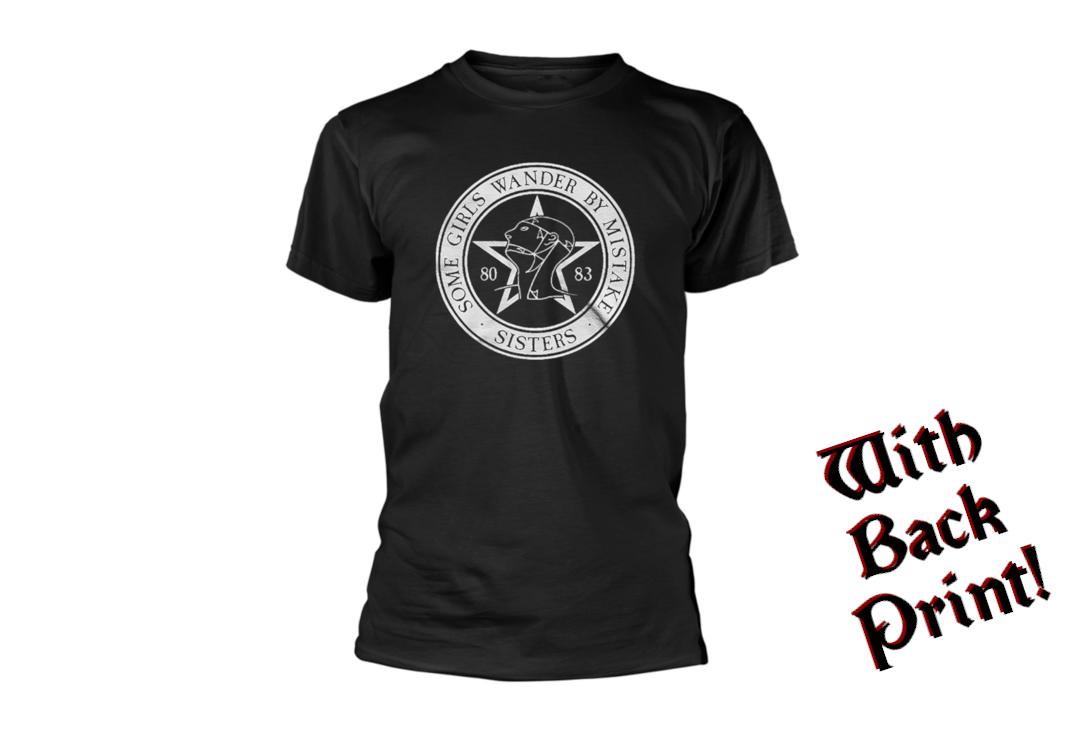 Official Band Merch | The Sisters Of Mercy - Some Girls Wander Men's Short Sleeve T-Shirt - Front View