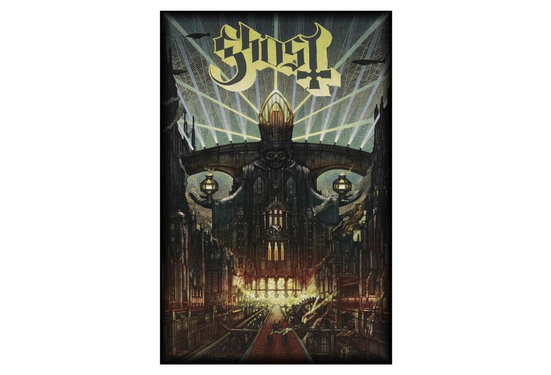 Official Band Merch | Ghost - Melliora Printed Textile Poster
