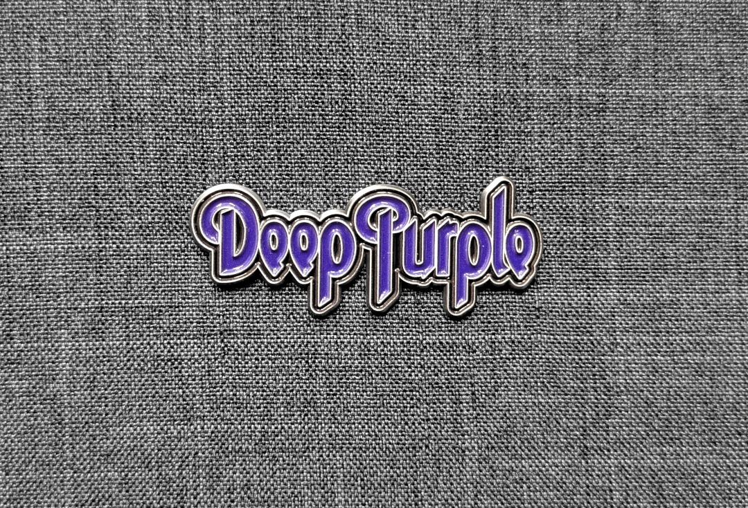 Deep Purple - Purple Logo Official Metal Pin Badge