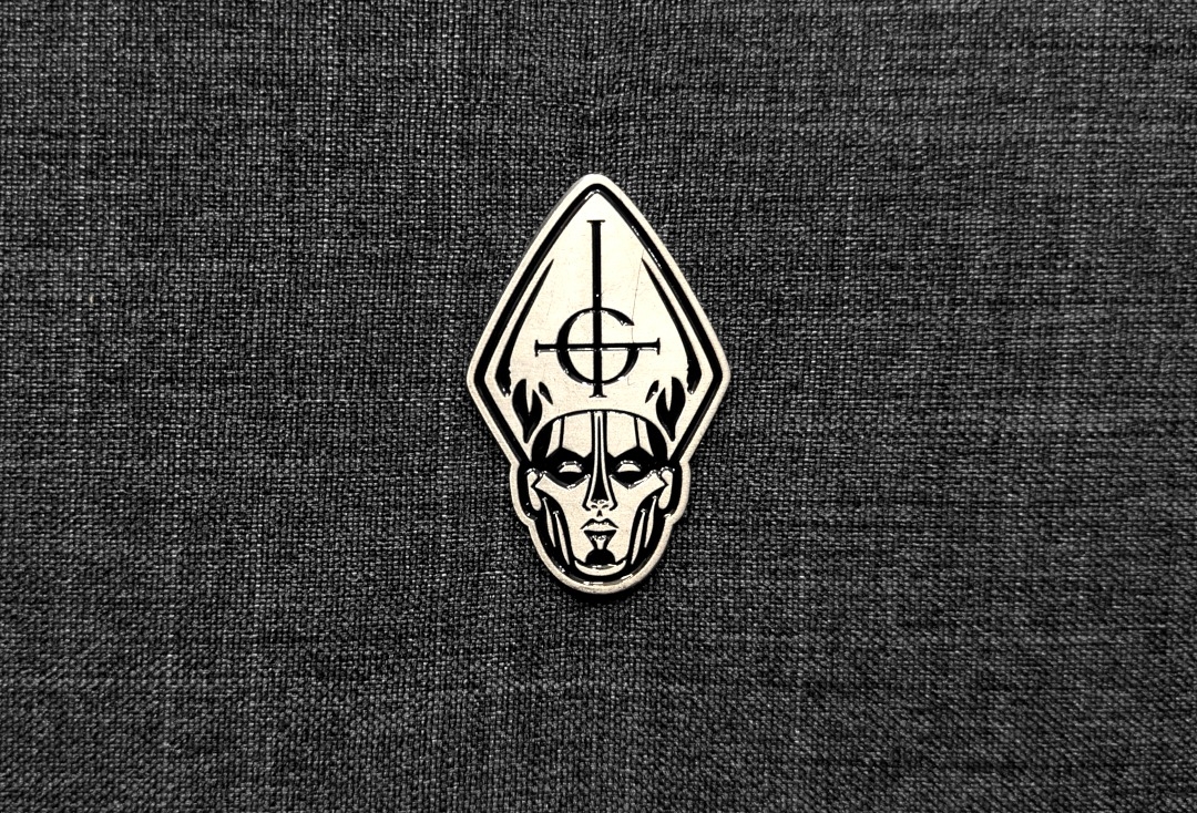 Ghost - Papa Head Official Metal Pin Badge