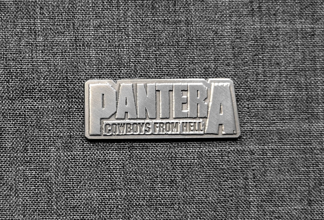 Pantera - Cowboys From Hell Official Metal Pin Badge