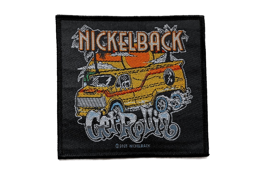 Nickelback - Get Rollin' Sew On Woven Patch