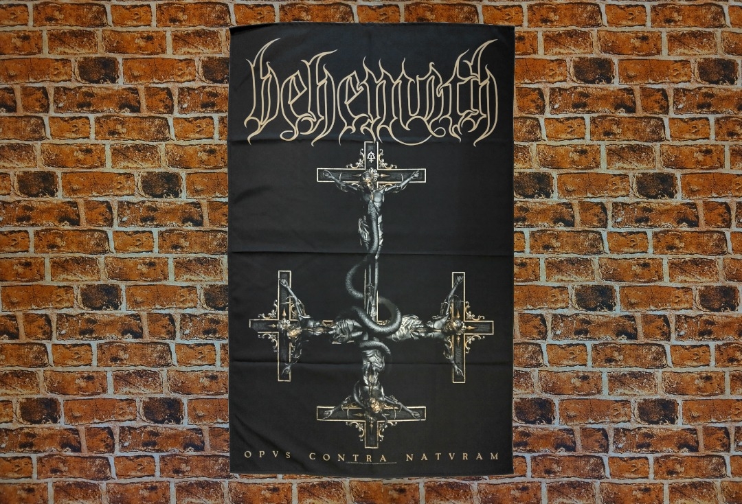 Behemoth - Opvs Contra Natvram Printed Textile Poster