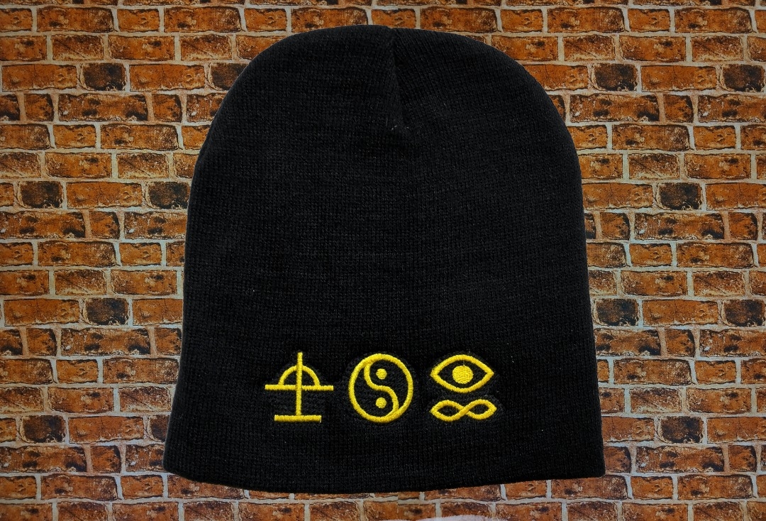Bad Omens - Symbols Embroidered Official Knitted Beanie Hat