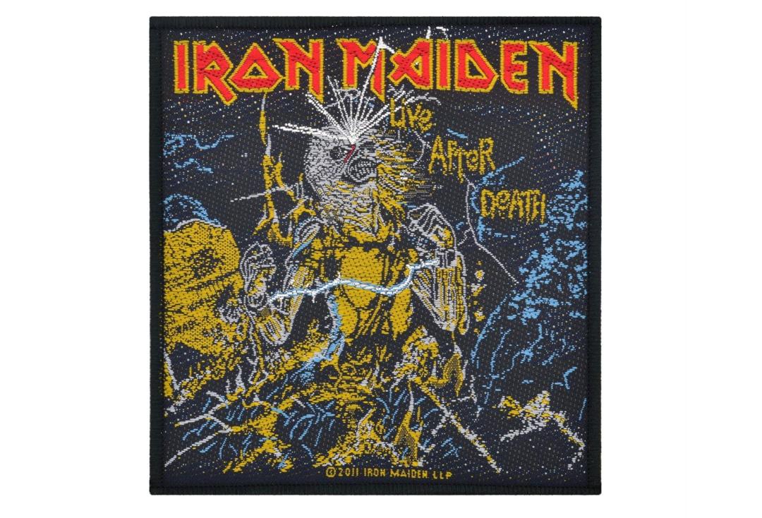 Official Band Merch | Iron Maiden - Live After Death Woven Patch