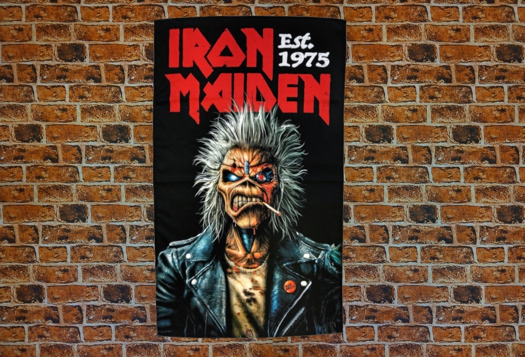 Iron Maiden - Est. 1975 Printed Textile Poster