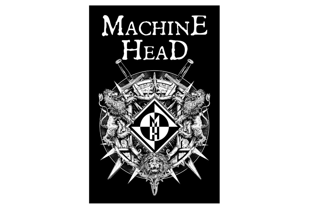 Machine Head - Crest Printed Textile Poster