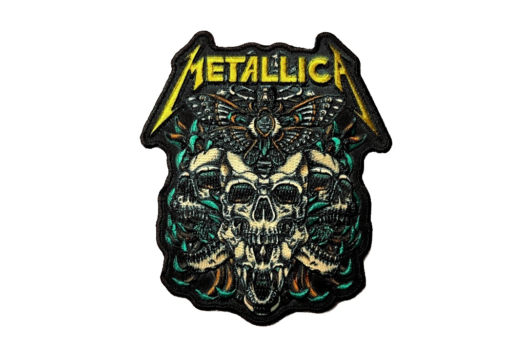 Metallica - Moth Into Flame Iron On Printed & Embroidered Patch