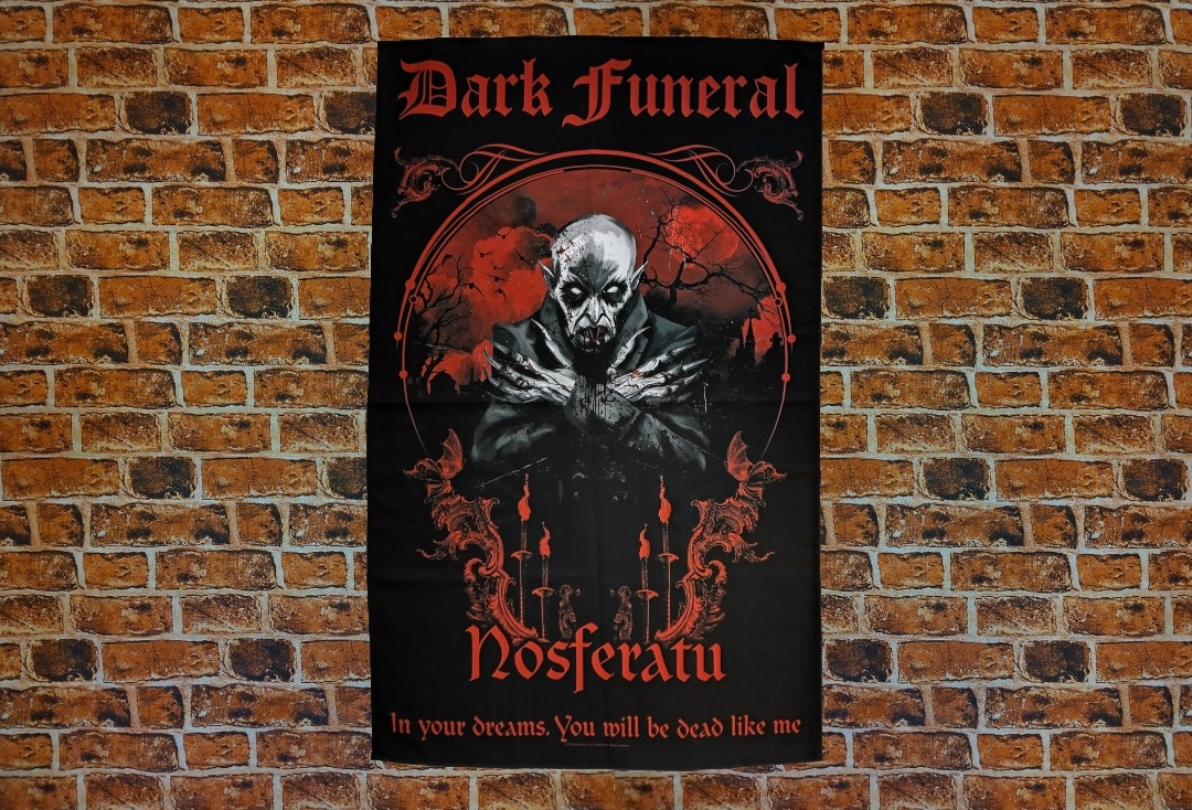 Dark Funeral - Nosferatu Printed Textile Poster