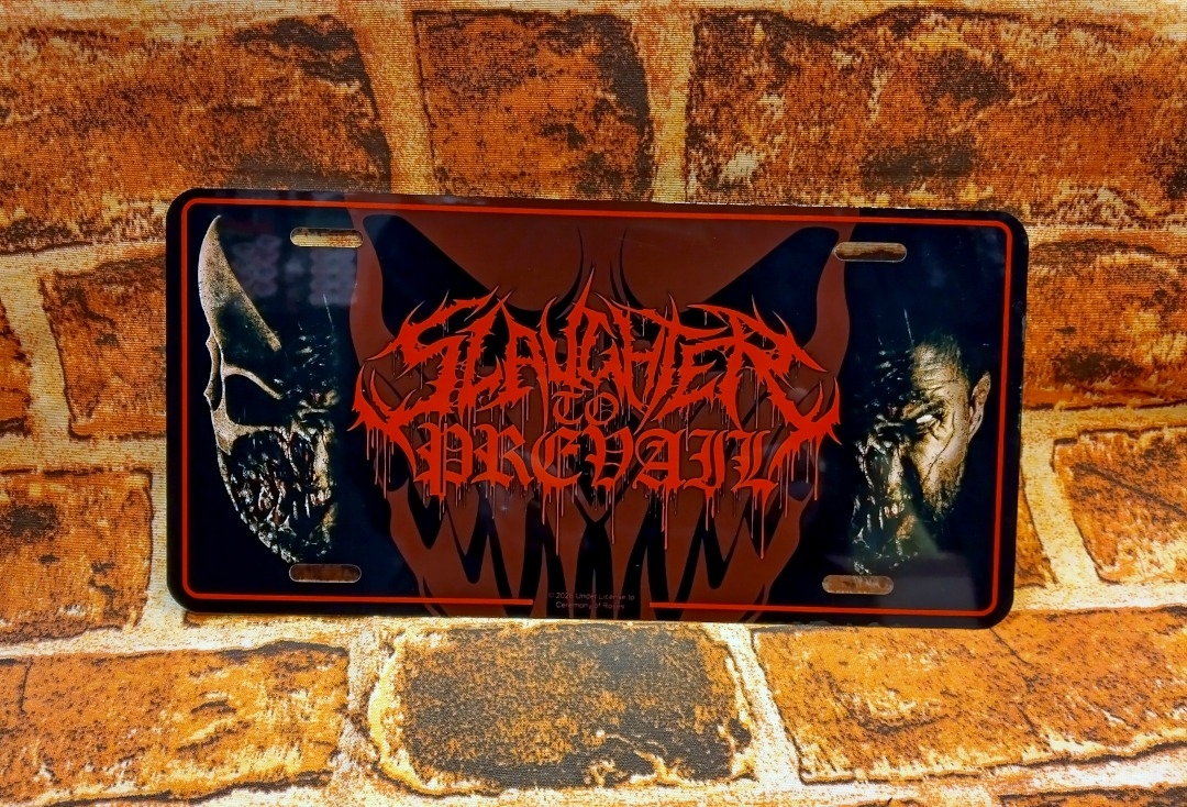 Slaughter To Prevail - Grizzly Metal Number Plate