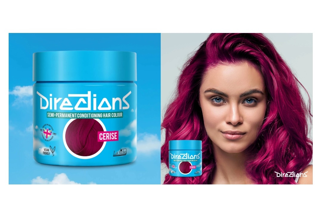 Cerise Directions Semi-Permanent Hair Colour