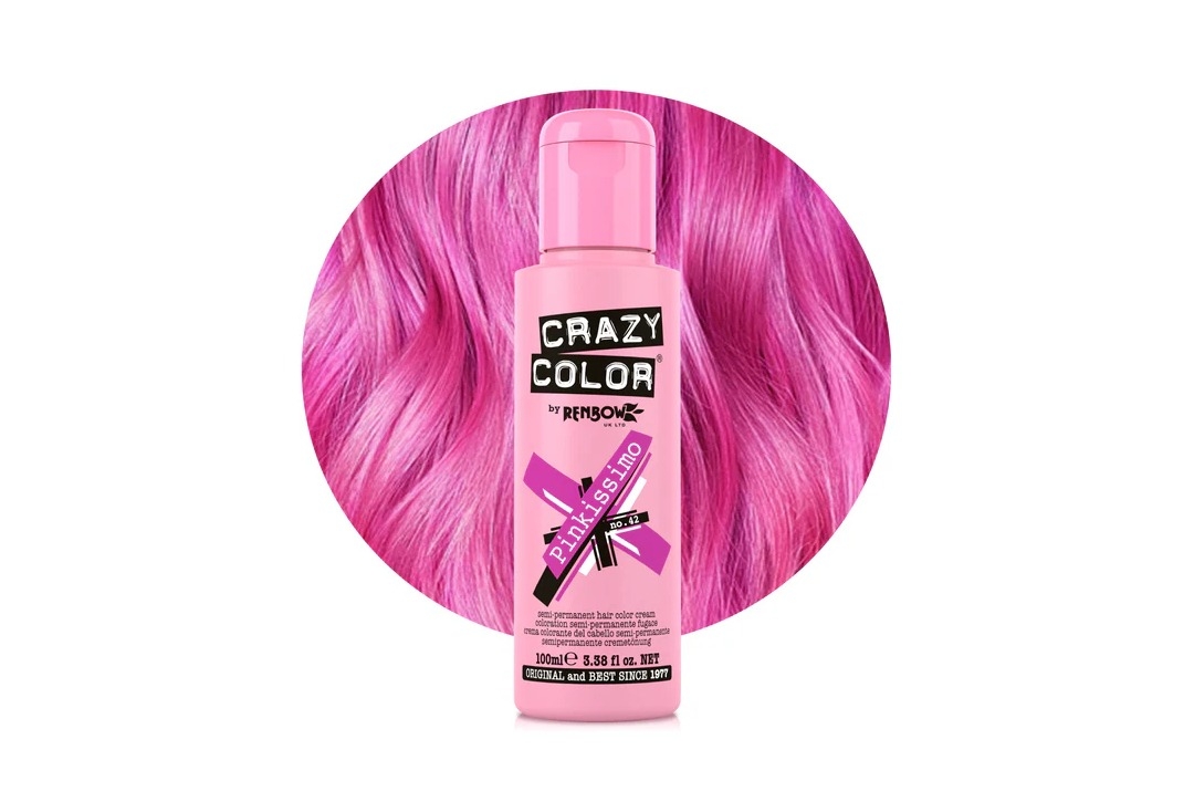 #42 Pinkissimo Crazy Color Semi-Permanent Hair Colour