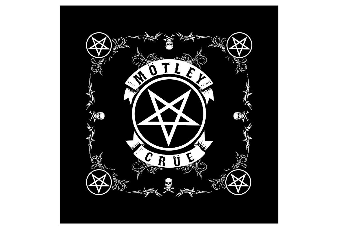 Official Band Merch | Motley Crue - Pentagram Official Bandana